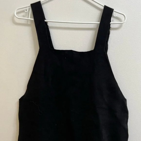 Zara Knit Overalls Jumpsuit M - Picture 7 of 9